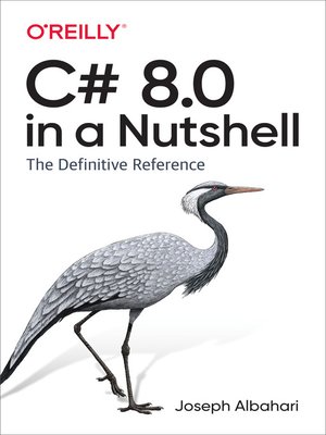 cover image of C# 8.0 in a Nutshell